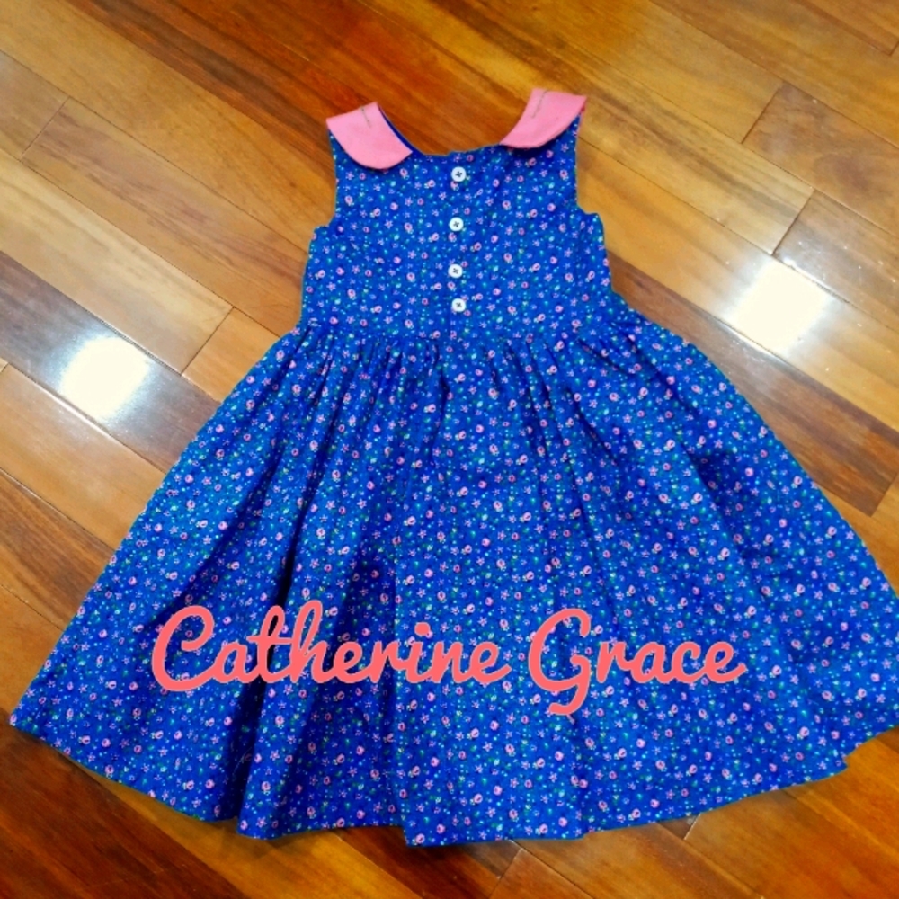 Girls Easter dress, spring clothes, floral outfit